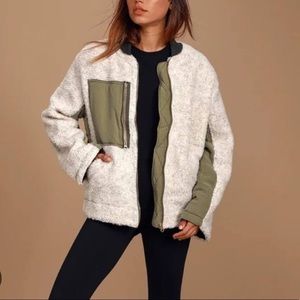 Free people Rivington Sherpa jacket